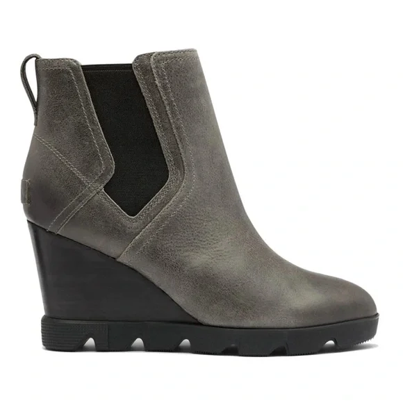 Women Sorel Joan Uptown Chelsea Boot Waterproof in Quarry 10 NWT display picture 1